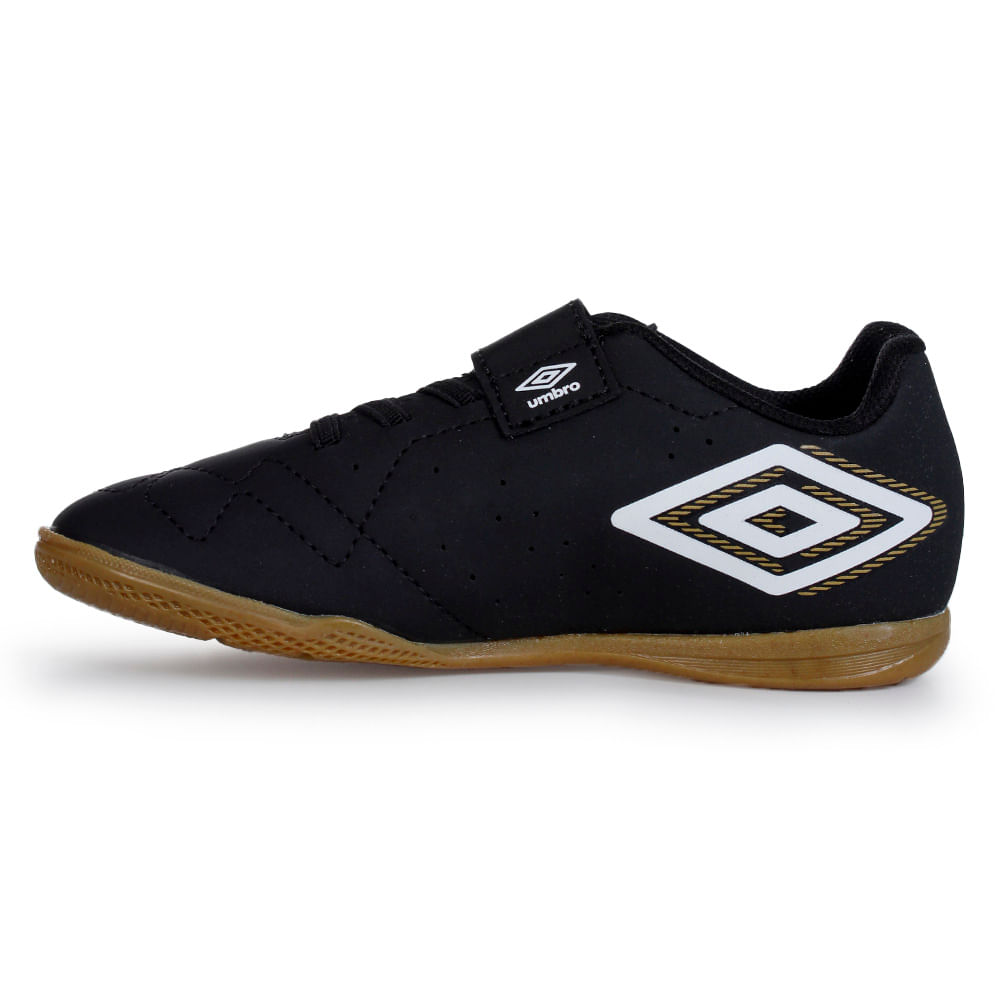 Umbro Tenis NEO STRIKER 24-U07FB00133-129 PretoBrancoDourado Sint -5-
